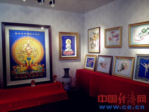 北京市怀柔区“北京‘巧娘’”的作品已经走出北京，到 世界上参展