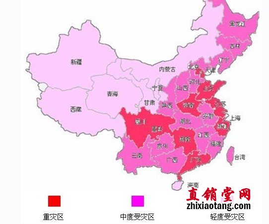 “中国传销地图”出炉 沿海省份多沦重灾区(图)