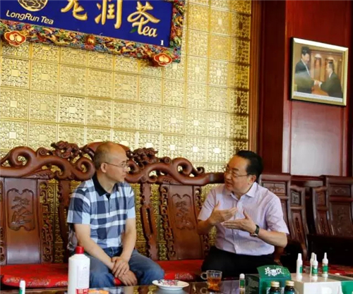 中国科学院副院长张亚平院士一行莅临理想科技集团考察指导