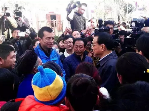 李克强总理亲赴昭通视察重建 对海之圣关注留守儿童心理健康”公益行动给予认可