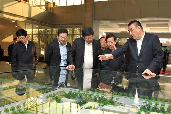 青海省副省长王黎明率政府考察团考察康美药业