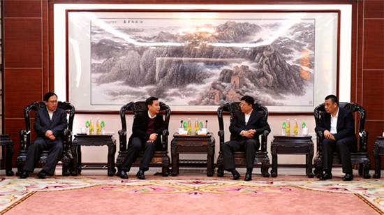 青海省副省长王黎明率政府考察团考察康美药业