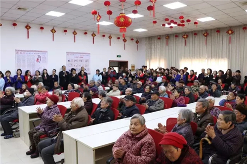 太阳神无锡党小组开展尊老敬老关爱活动
