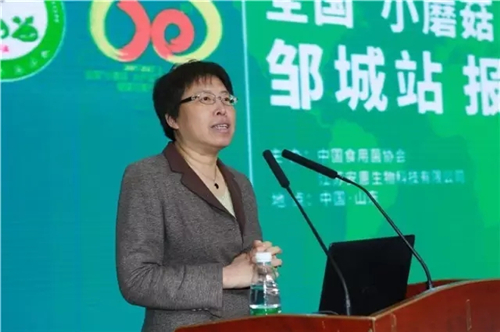 2017全国“小蘑菇 大产业”健康万里行邹城站报告会举行