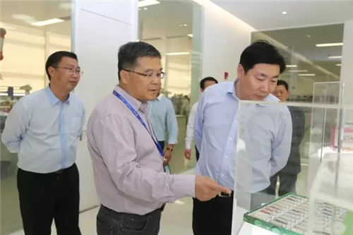 山东郯城县委政府领导赴隆力奇考察指导交流