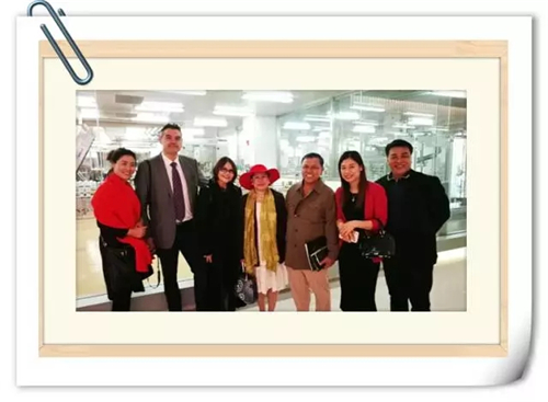 菲律宾巴拉望岛及棉兰岛国王王后一行考察隆力奇