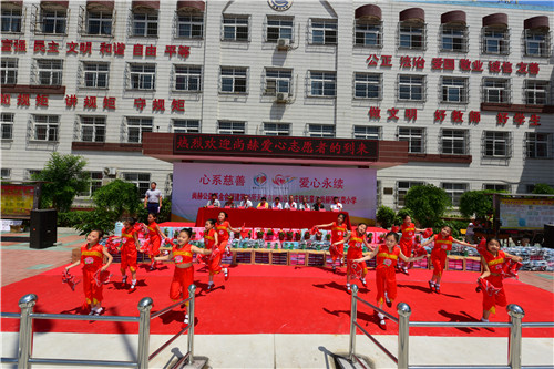 让尚赫的爱留在心间——尚赫第95所公益小学落成