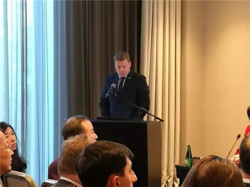 践行“一带一路”战略 金天国际出席中爱经贸论坛