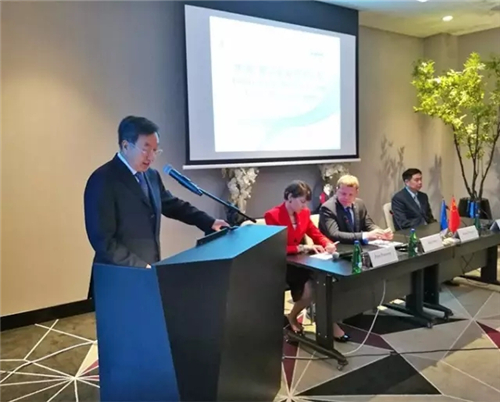 践行“一带一路”战略 金天国际出席中爱经贸论坛