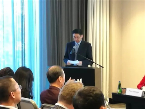 践行“一带一路”战略 金天国际出席中爱经贸论坛