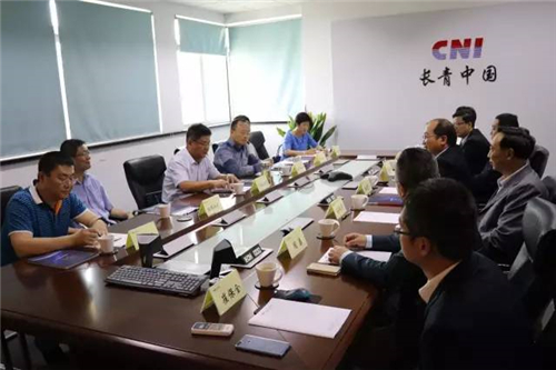 青岛市工商领导莅临长青（中国）日用品有限公司参观调研