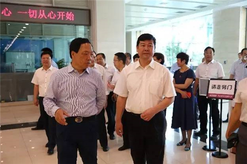 冯卫华书记率北辰区委区政府团队到访天士力