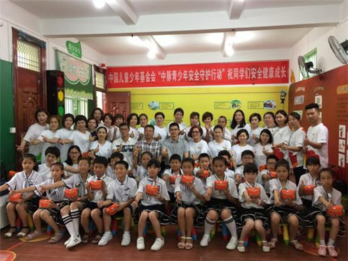 “中脉安全体验教室”回访活动在福建省举行