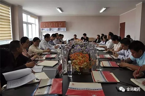 全国工资集体协商工作调研督导组一行莅临金诃藏药调研考察