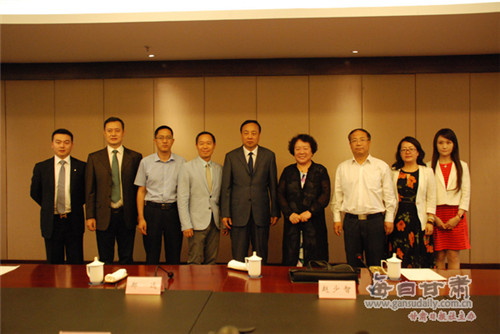 如新集团中国区总裁郑重一行到甘肃考察访问