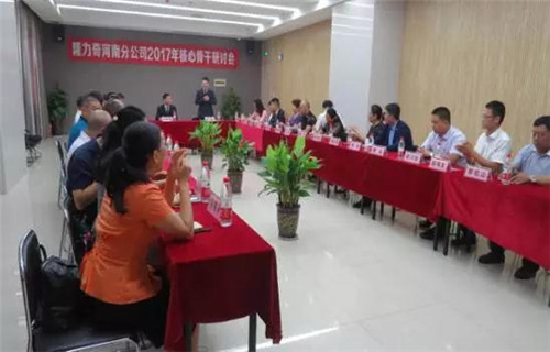 隆力奇河南分公司2017年核心骨干研讨会暨区域联动大会召开
