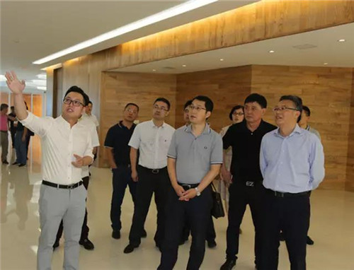 苏州市委常委、副市长吴庆文一行调研隆力奇