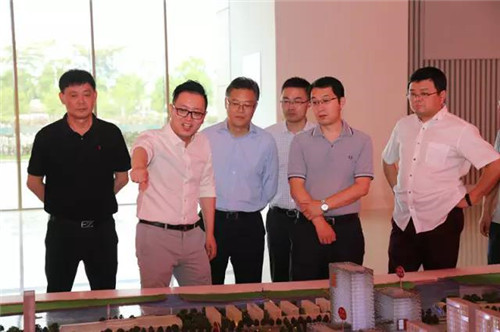 苏州市委常委、副市长吴庆文一行调研隆力奇