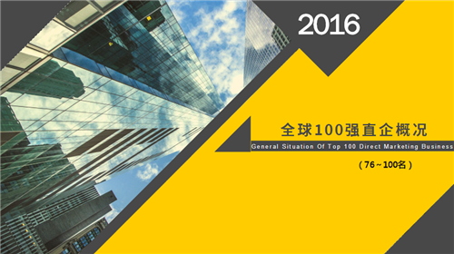 2016全球100强直企概况(76~100名)