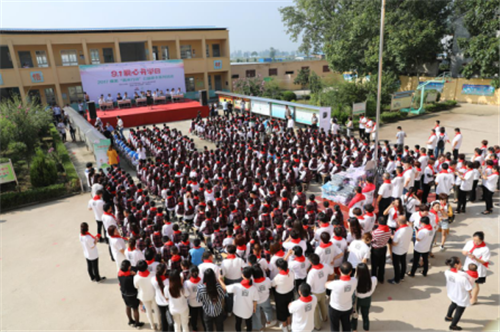 康美药业青禾行动“爱心开学日”商丘启动,两年帮扶近2万孤贫儿童