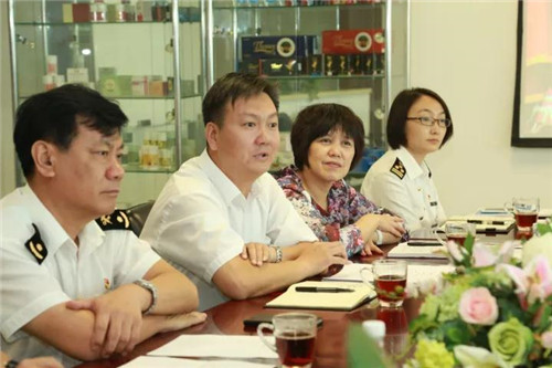 天津海关驻北辰办事处率考察团莅临天士力国际公司考察