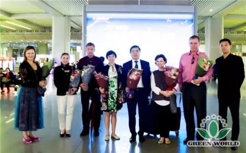 沃德绿世界集团副总裁陈延国参观考察南京生产基地