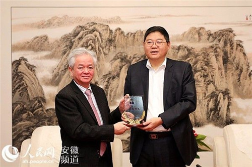 完美淮北生产基地奠基暨动工仪式举行