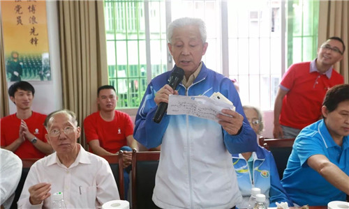 爱在重阳，情系军休 ——太阳神党员走进军休所