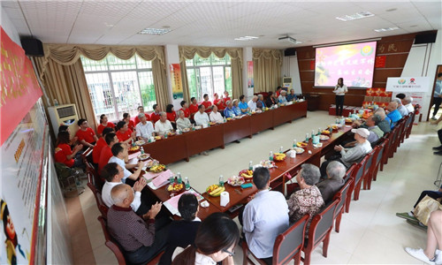 爱在重阳，情系军休 ——太阳神党员走进军休所