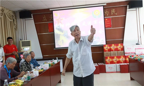 爱在重阳，情系军休 ——太阳神党员走进军休所