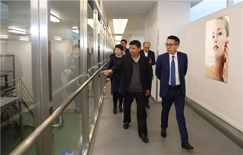 国家级盐城经济技术开发区郭玉生书记携考察团莅临绿叶视察指导