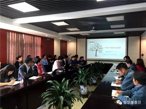 康恩贝第28期精益生产辅导总结会召开