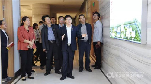 东侨开发区陈旺玉书记、杨良辉主任带队调研安发党建工作