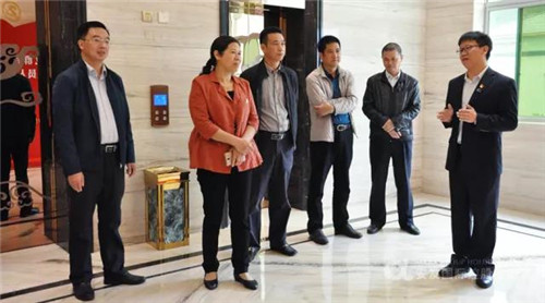 东侨开发区陈旺玉书记、杨良辉主任带队调研安发党建工作