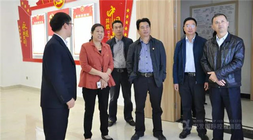 东侨开发区陈旺玉书记、杨良辉主任带队调研安发党建工作