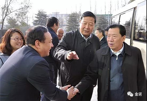 青海省副省长高华莅临金诃藏药调研