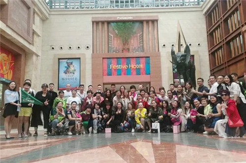 2017绿之韵营销精英新马尊贵之旅圆满收官