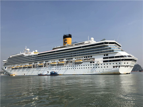 长青豪华邮轮游见证中越友谊