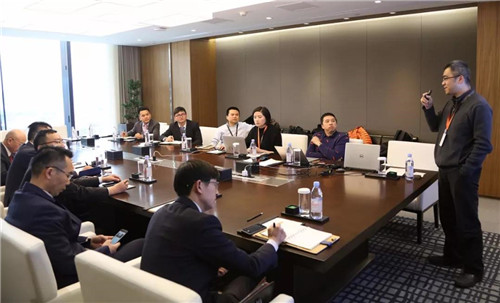 绿叶徐建成董事长、李仙霖总裁应邀访问阿里巴巴总部