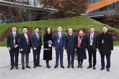 绿叶徐建成董事长、李仙霖总裁应邀访问阿里巴巴总部