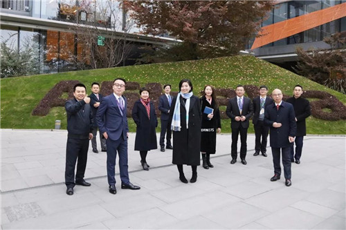 绿叶徐建成董事长、李仙霖总裁应邀访问阿里巴巴总部