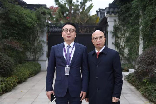 绿叶徐建成董事长、李仙霖总裁应邀访问阿里巴巴总部