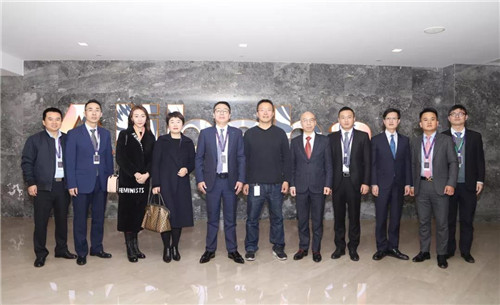 绿叶徐建成董事长、李仙霖总裁应邀访问阿里巴巴总部