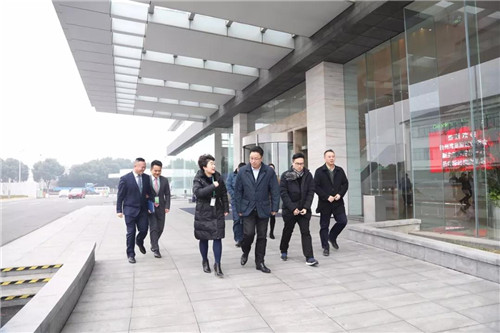 台州湾集聚区管委会副主任卢茂良莅临绿叶推进绿叶台州项目规划