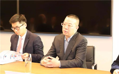 绿之韵胡国安董事长陪同中共长沙市委常委一行赴香港交易所考察座谈