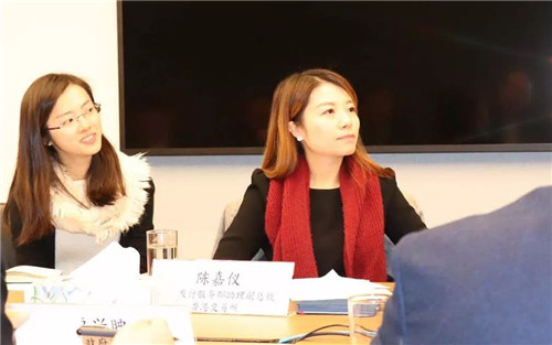 绿之韵胡国安董事长陪同中共长沙市委常委一行赴香港交易所考察座谈