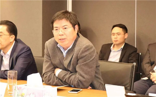 绿之韵胡国安董事长陪同中共长沙市委常委一行赴香港交易所考察座谈