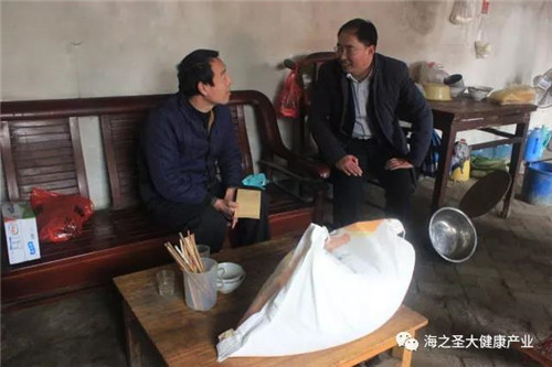 海之圣走进革命老区送温暖、送关爱！