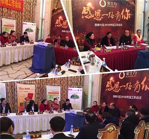 金士力西南大区2018年市场工作会议圆满召开