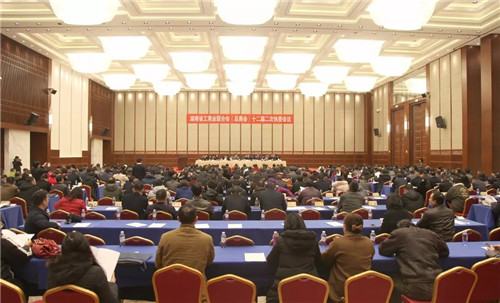 绿之韵胡国安董事长出席湖南省工商联（总商会）十二届二次执委会议